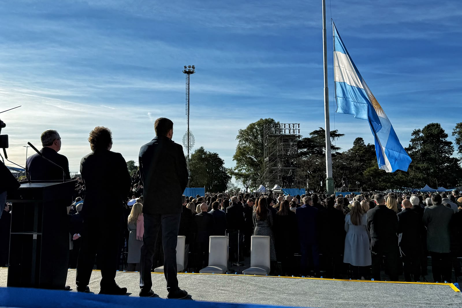 ROSARIO CELEBRO EL DIA DE LA BANDERA 